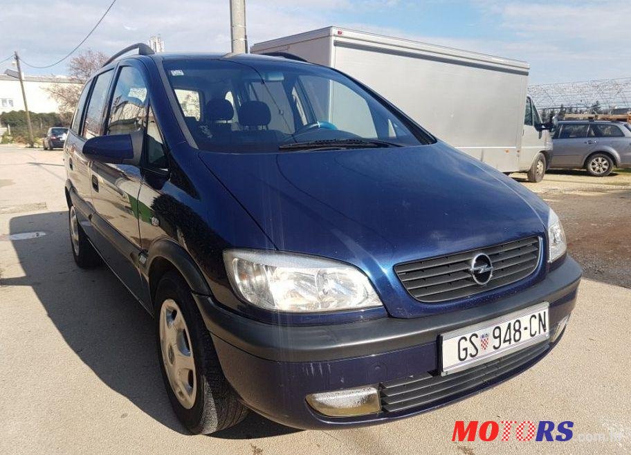 2002' Opel Zafira Club 2,0 Dth photo #2
