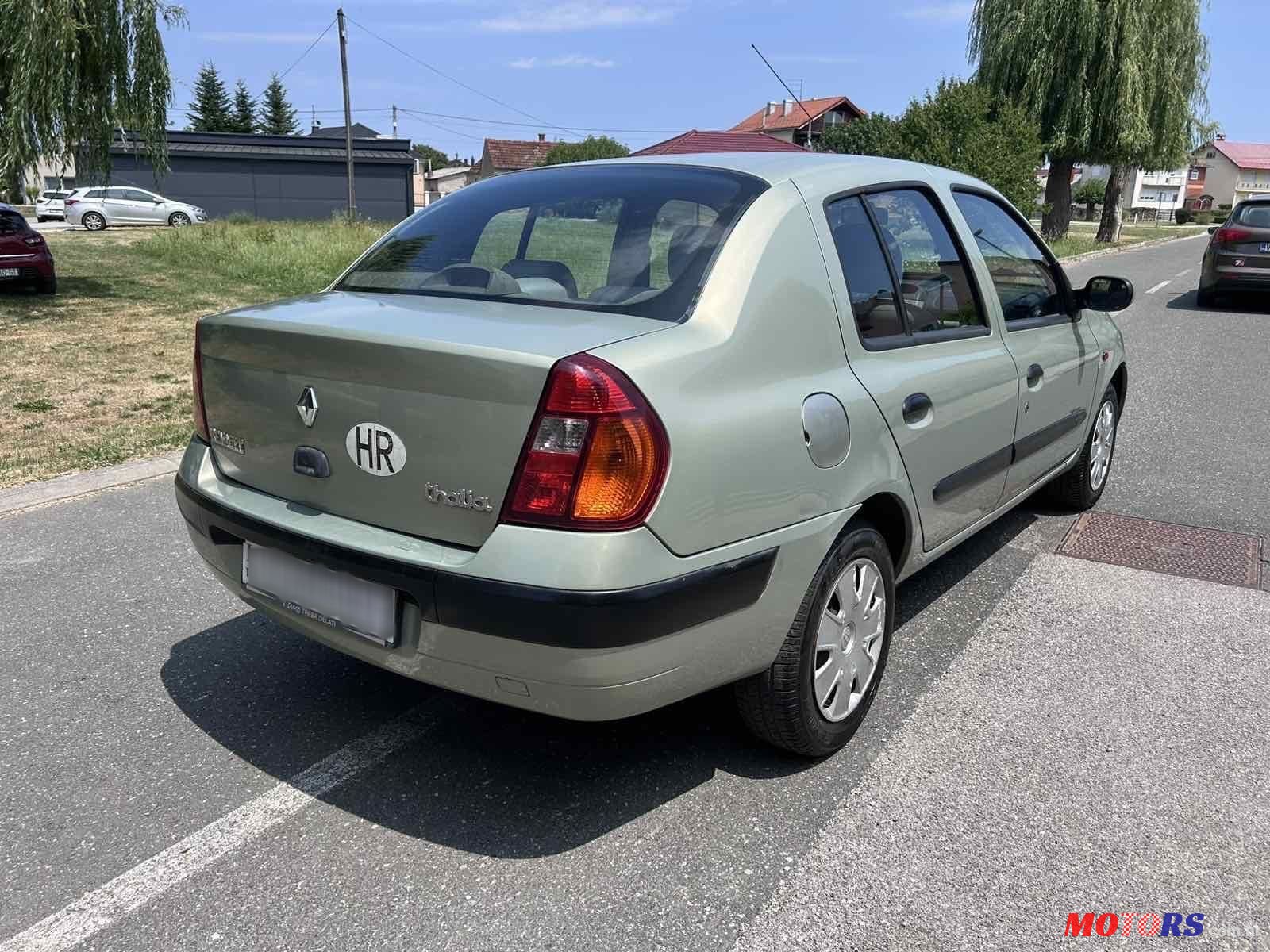 2002' Renault Thalia 1,5 Dci photo #2