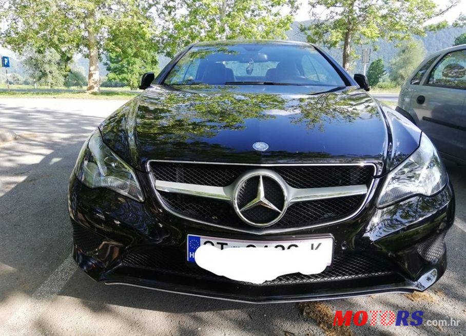 2014' Mercedes-Benz E-Klasa Coupe 220 Cdi photo #1