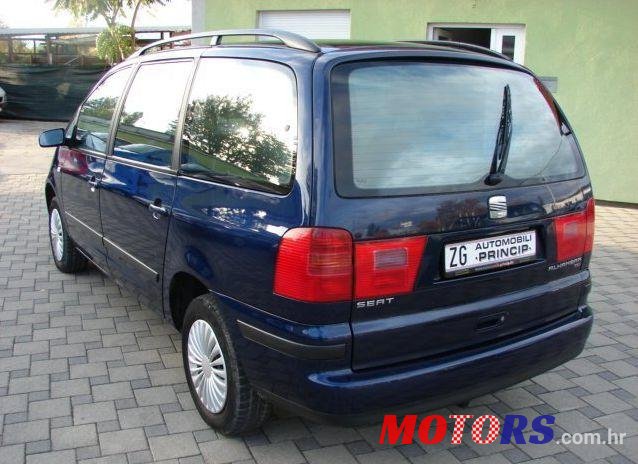 2000' SEAT Alhambra 1,9 TDi photo #4