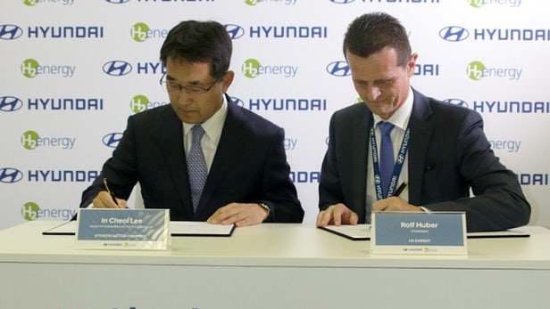 Hyundai to sell 1,000 hydrogen-powered trucks in Switzerland