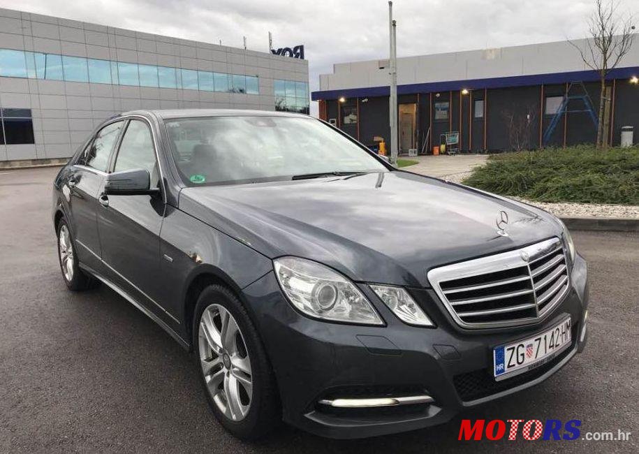 2011' Mercedes-Benz E-Klasa 220 Cdi photo #1