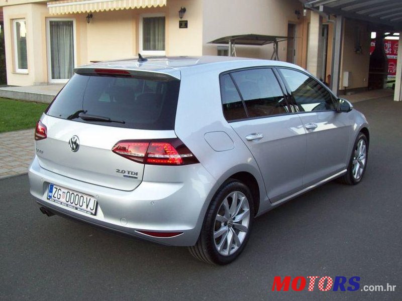 2013' Volkswagen Golf VII 2,0 Tdi Bmt photo #1