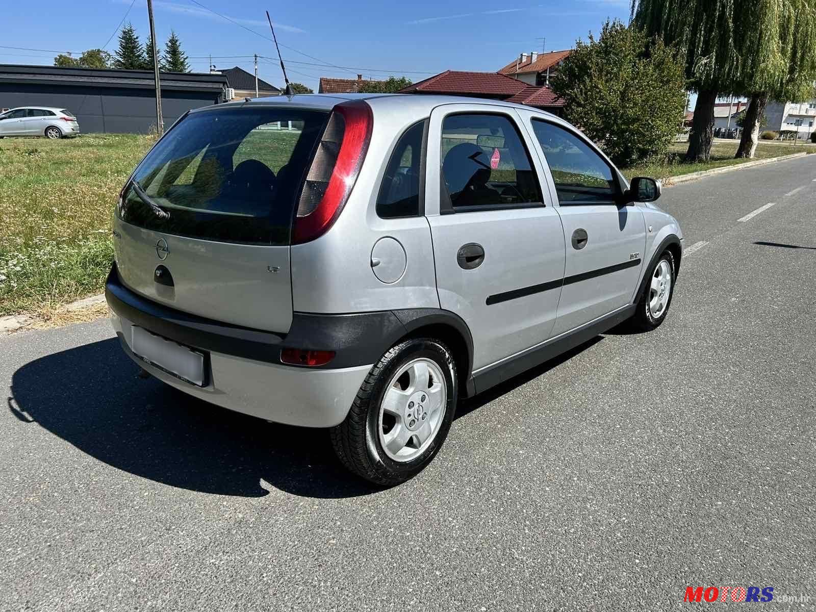 2003' Opel Corsa 1,2 16V photo #6
