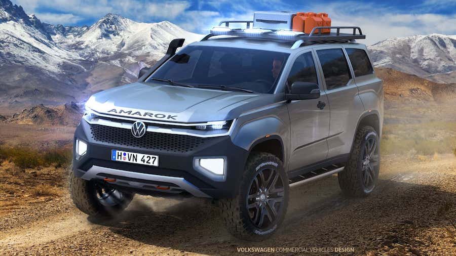 Volkswagen Built A Secret 7-Seat Amarok SUV And Still Wants One