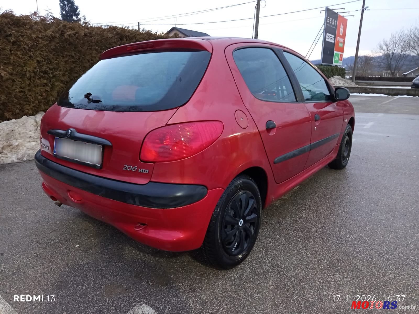 2002' Peugeot 206 206 1,4 Hdi photo #4