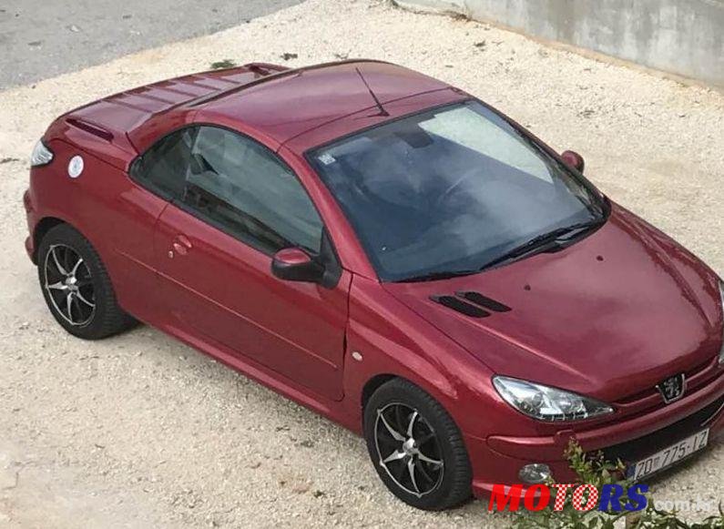 2003' Peugeot 206 Cc 206 Cc 1,6 16V photo #2