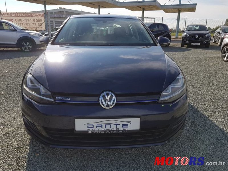 2014' Volkswagen Golf 7 1,6 Tdi Bmt photo #1