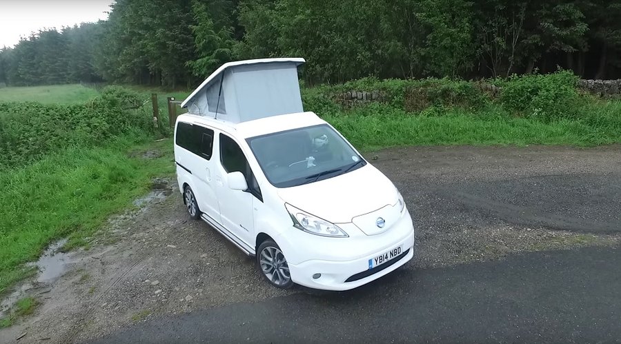 This Nissan E-NV 200 Is The Electric Camper Van Of The Future