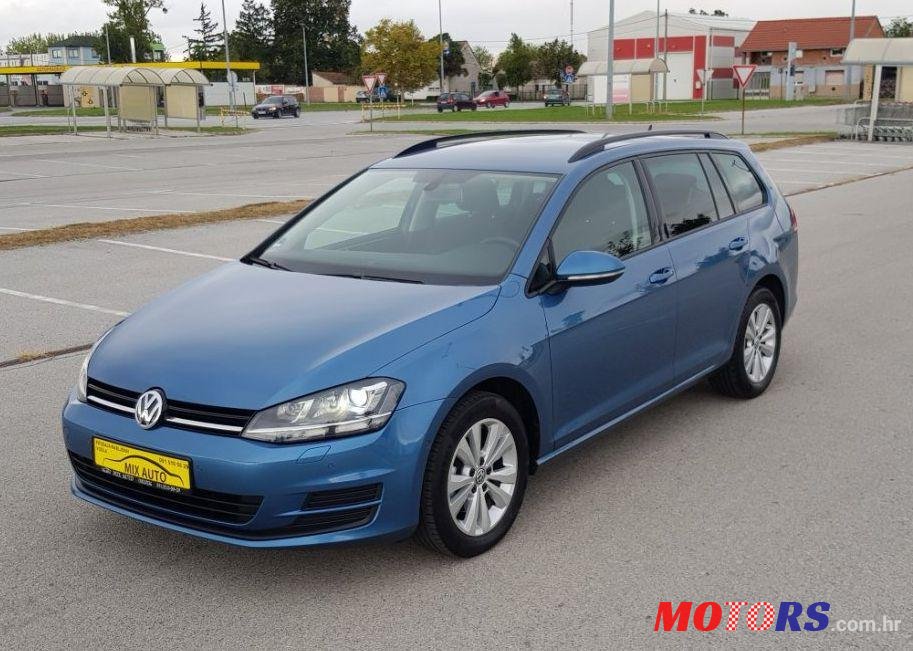 2013' Volkswagen Golf Vii Variant 1,6 Tdi photo #1