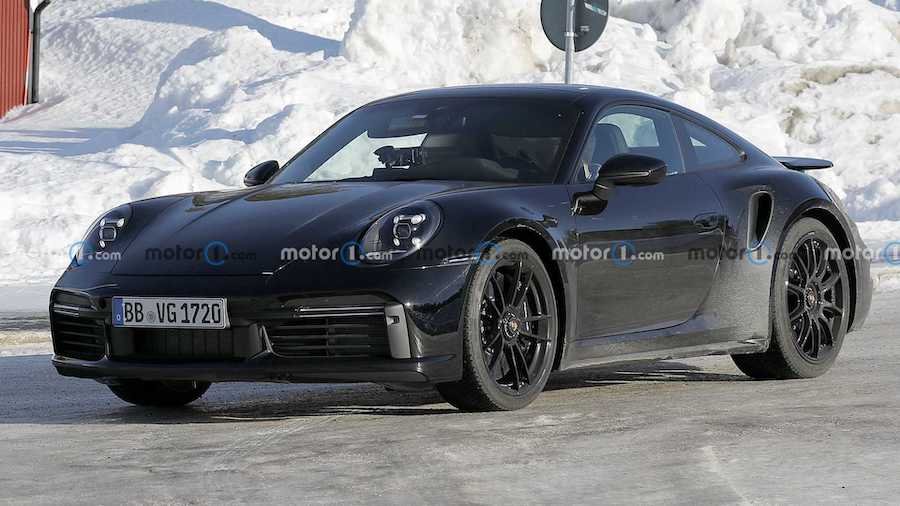Porsche 911 Turbo Refresh Spied With Concealed Updates To The Tail