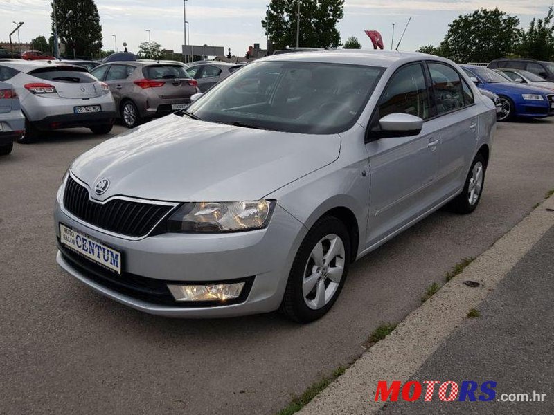 2014' Skoda Rapid 1,6 Tdi photo #1