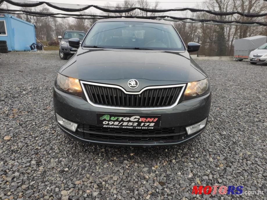 2014' Skoda Rapid 1,6 Tdi photo #2
