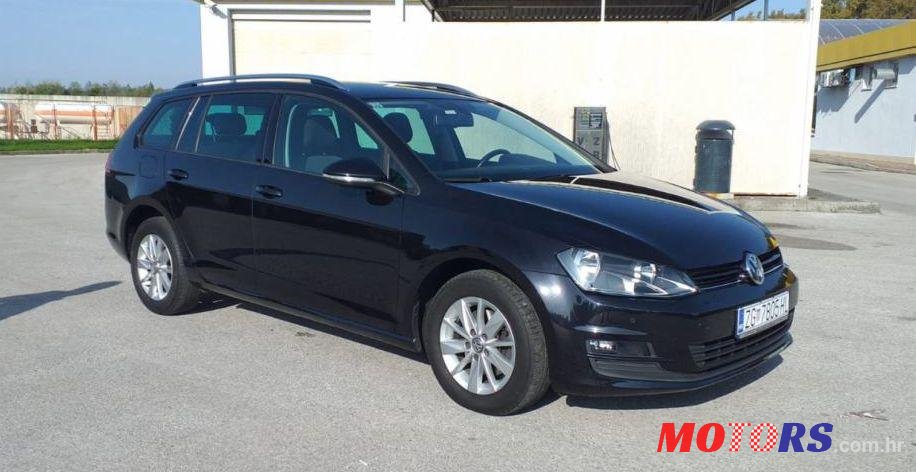2013' Volkswagen Golf Vii Variant 1,6 Tdi Bmt photo #1