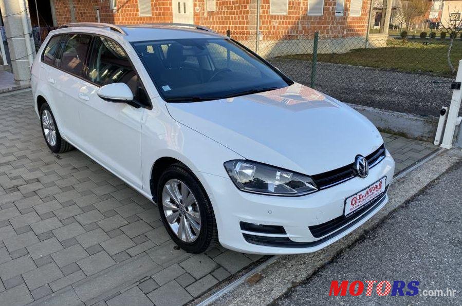 2014' Volkswagen Golf Vii Variant 1,6 Tdi Bmt photo #1
