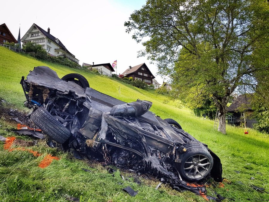 Richard Hammond is recovering after fiery crash in Rimac Concept One