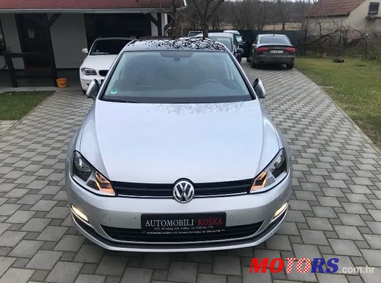 2014' Volkswagen Golf 7 1,6 Tdi Bmt photo #1