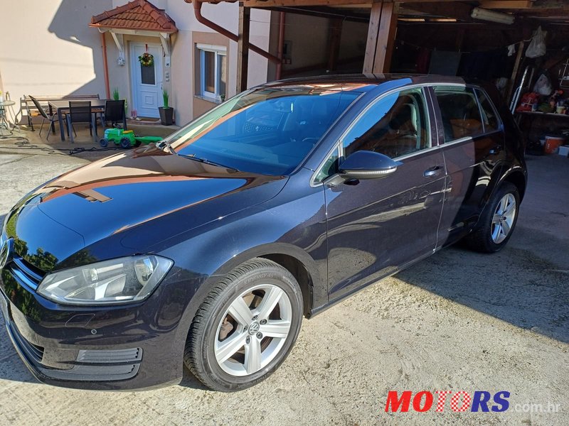 2014' Volkswagen Golf VII 1,6 Tdi Bmt photo #6