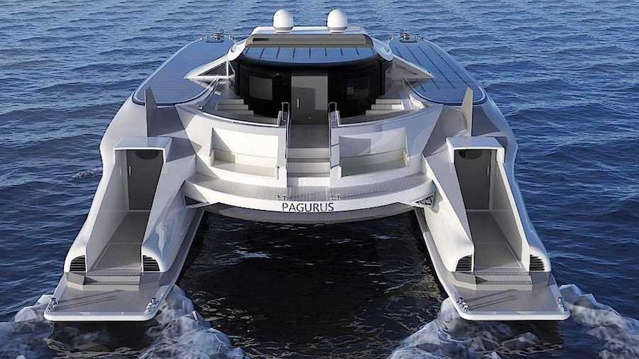 This Catamaran Concept Can Crawl Onto The Beach To Drop Off Your Car