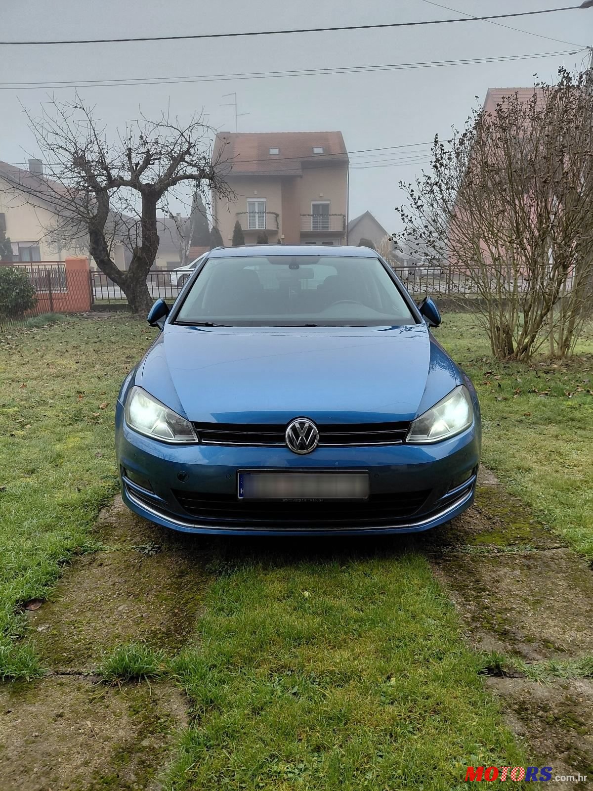 2014' Volkswagen Golf VII 1,6 Tdi Bmt photo #2