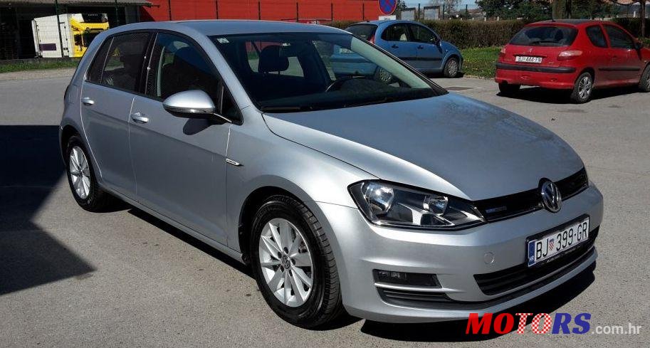2014' Volkswagen Golf VII 1,6 Tdi Bmt photo #2