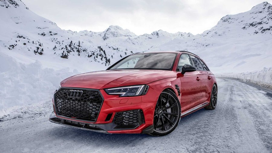 See ABT’s Audi RS4+ Avant Have Some Fun In The Alps