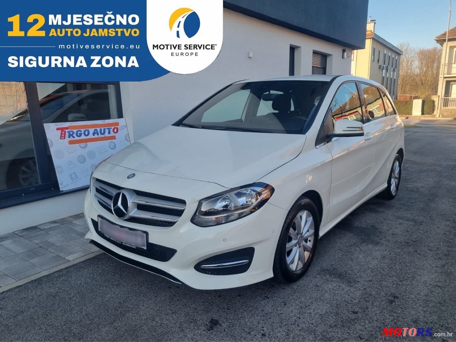 2016' Mercedes-Benz B-Klasa 160 D photo #1
