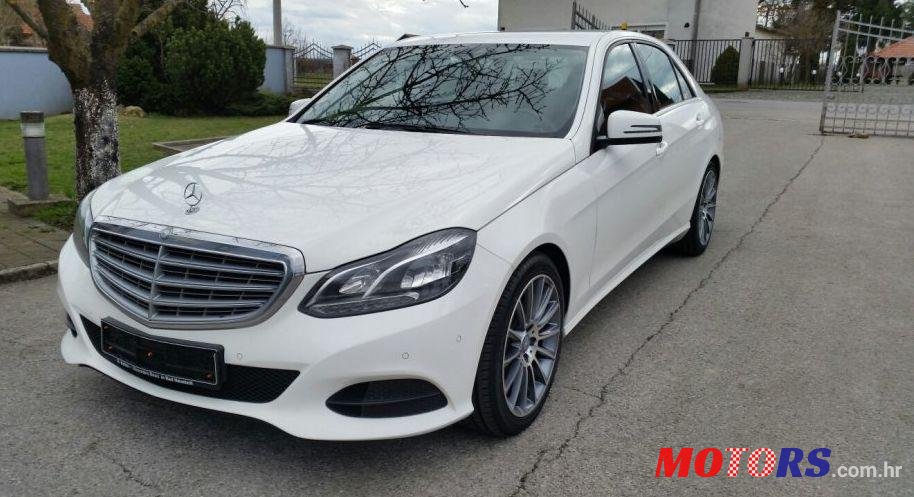 2014' Mercedes-Benz E-Klasa photo #1
