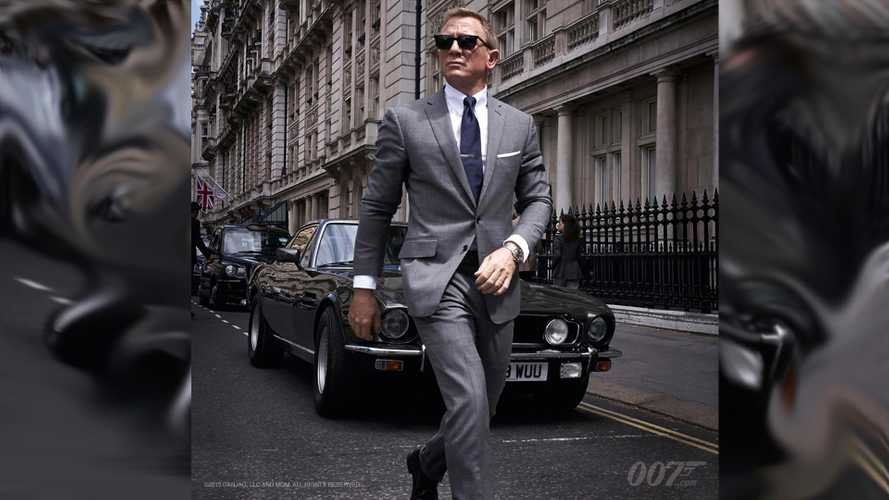 James Bond Shows Off His Suave Aston Martin V8 Vantage