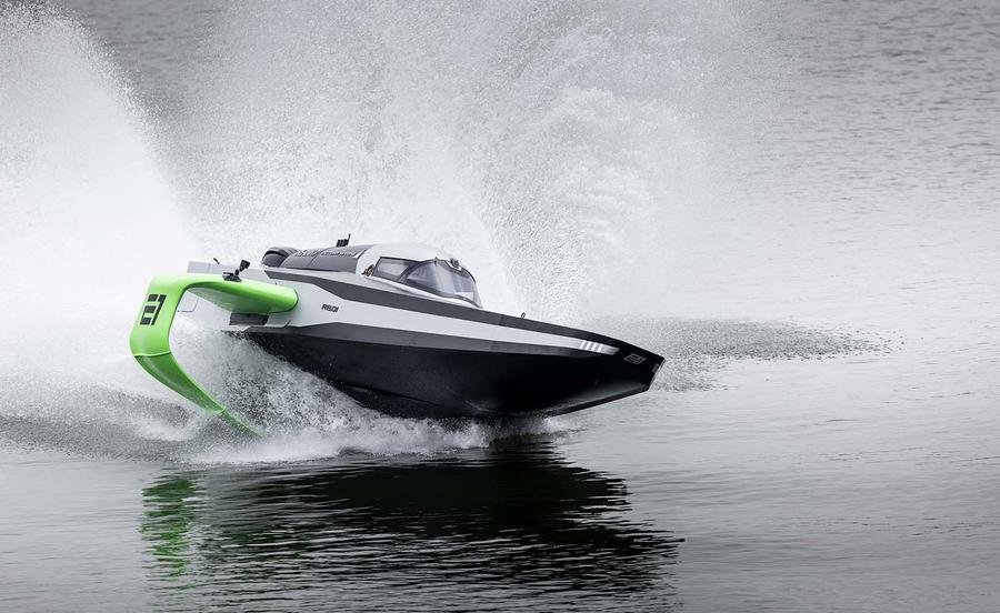 Racebird electric foiling boat completes first test run
