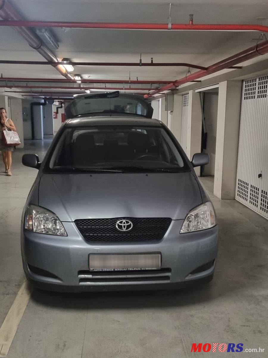 2003' Toyota Corolla 1.4 Vvt-I photo #1