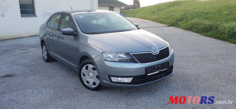 2013' Skoda Rapid 1,6 Tdi photo #1