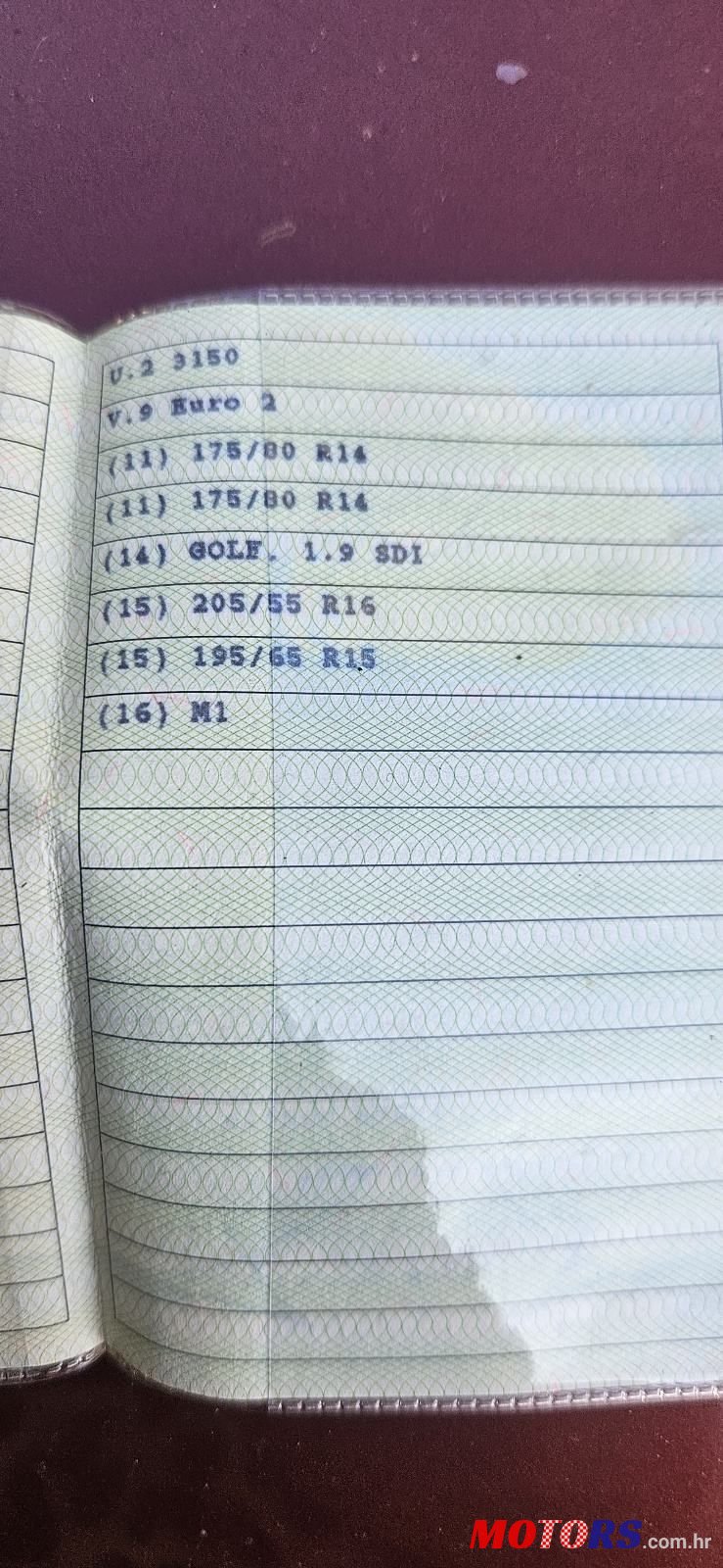 1999' Volkswagen Golf IV 1,9 Sdi photo #5