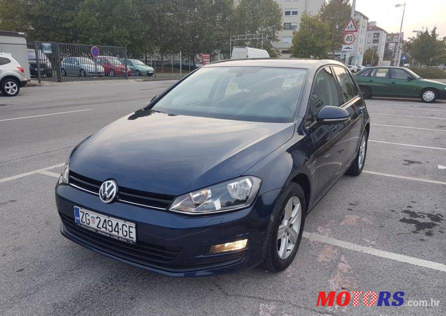2014' Volkswagen Golf VII 1,6 Tdi Bmt photo #1