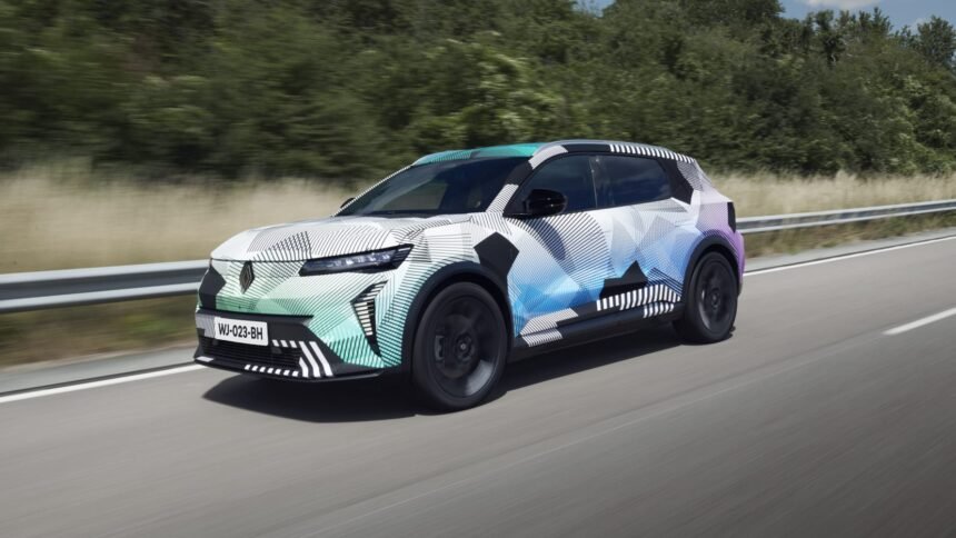 Electric Renault Scenic to arrive on 4 September