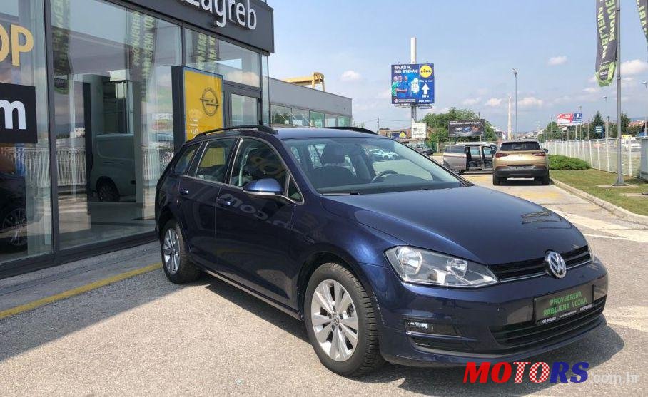 2014' Volkswagen Golf VII 1,6 Tdi photo #1