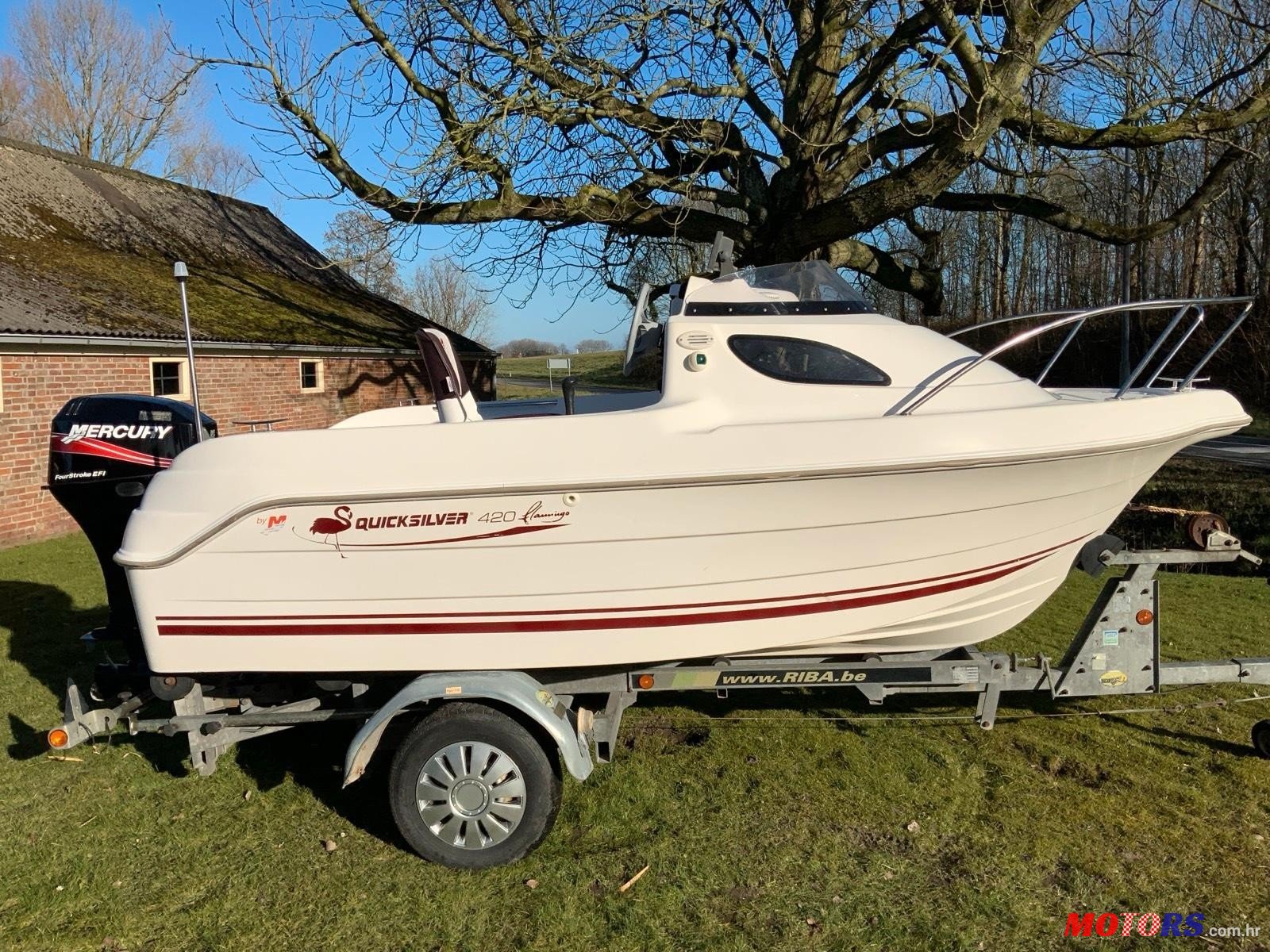 2007' Quicksilver 420 Flamingo photo #1