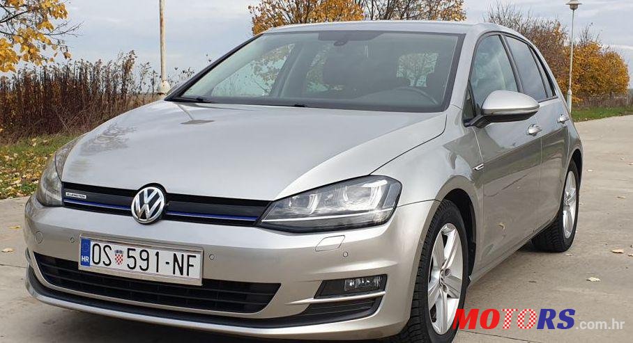 2014' Volkswagen Golf VII 1,6 Tdi Bmt photo #1