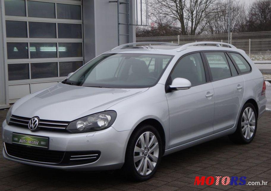 2010' Volkswagen Golf VI Variant photo #1
