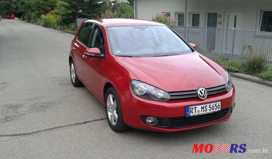 2010' Volkswagen Golf VI 1,6 Tdi photo #1