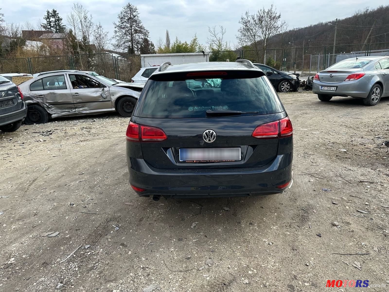 2014' Volkswagen Golf VII 1,6 Tdi Bmt photo #3
