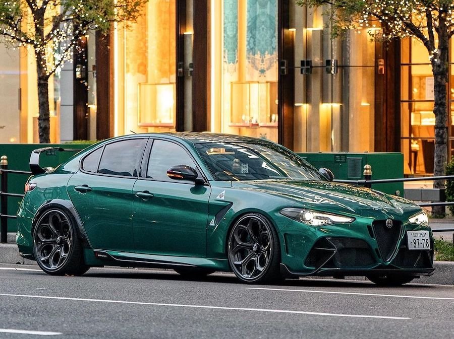 Alfa Romeo Giulia GTAm Takes Quadrifoglio Ethos to Custom Heights on Nasty AL13s