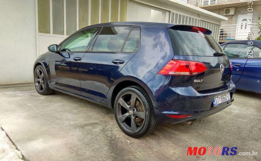 2013' Volkswagen Golf VII 1,6 Tdi Bmt photo #3