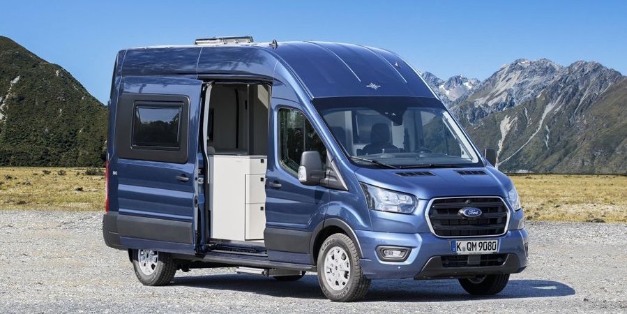 Ford Transit Big Nugget is a spacious factory-built camper van