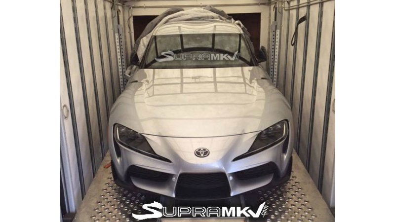 2020 Toyota Supra spied without any camouflage
