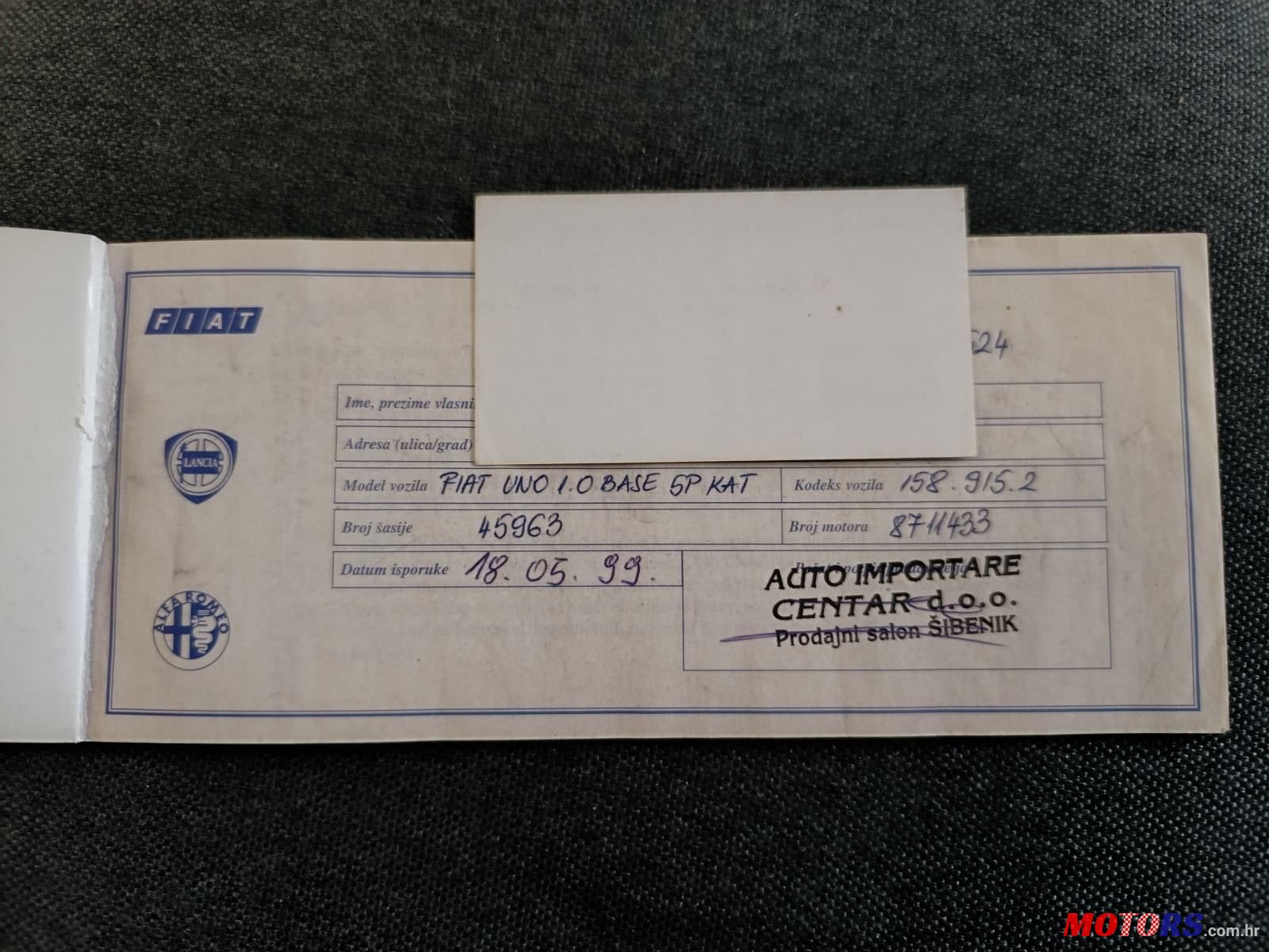 1999' Fiat Uno 1,0 photo #6