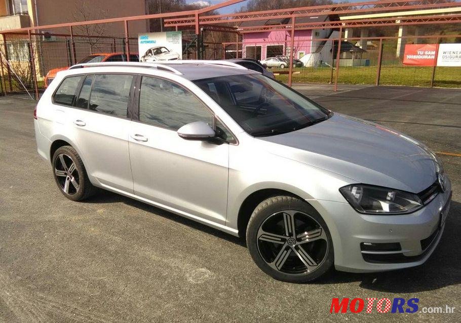 2014' Volkswagen Golf Vii Variant 1.6 Tdi Bmt photo #2