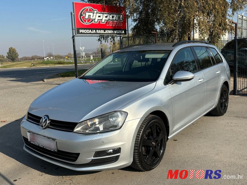 2014' Volkswagen Golf VII 1,6 Tdi photo #1