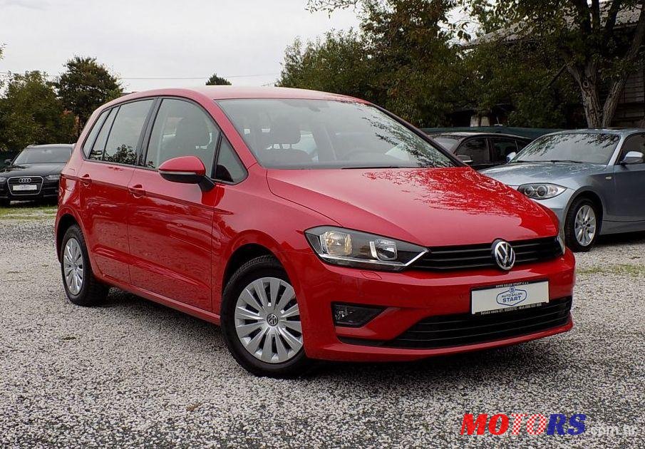2016' Volkswagen Golf Sportsvan 1,6 Tdi Bmt photo #1