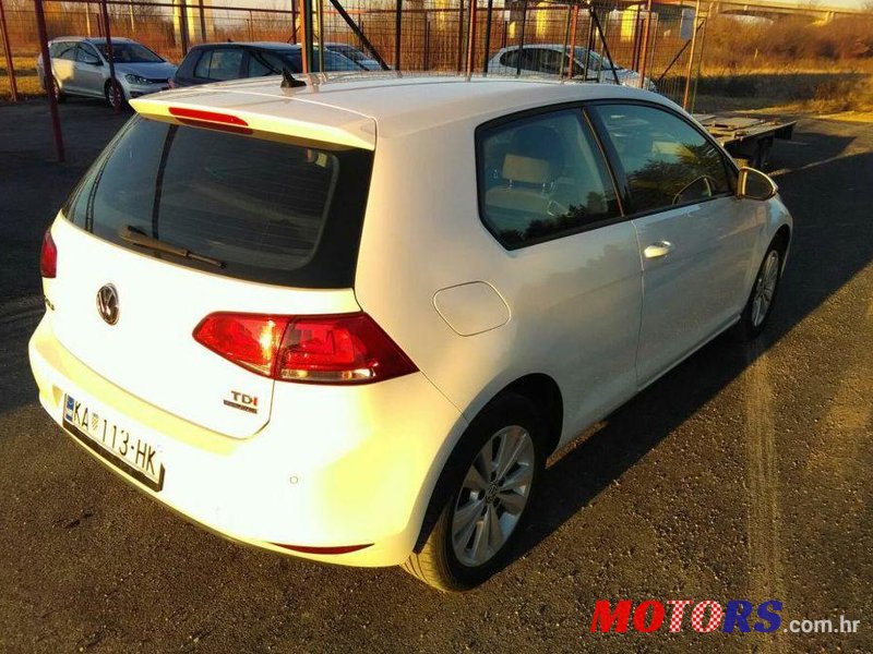 2013' Volkswagen Golf VII 1.6 Tdi Bmt Reg.Godinu Dana photo #2